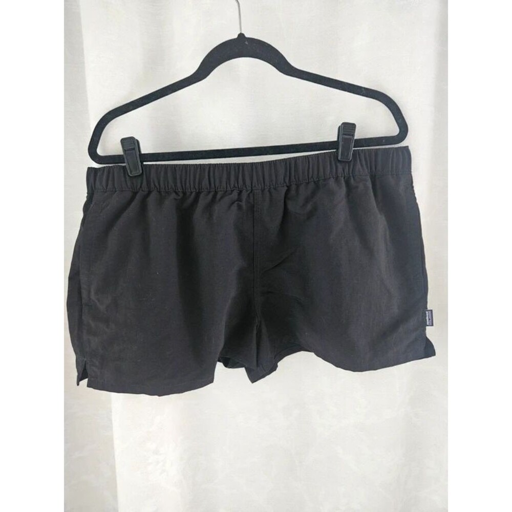 Patagonia Baggies Shorts Solid Black Women's XL NWT